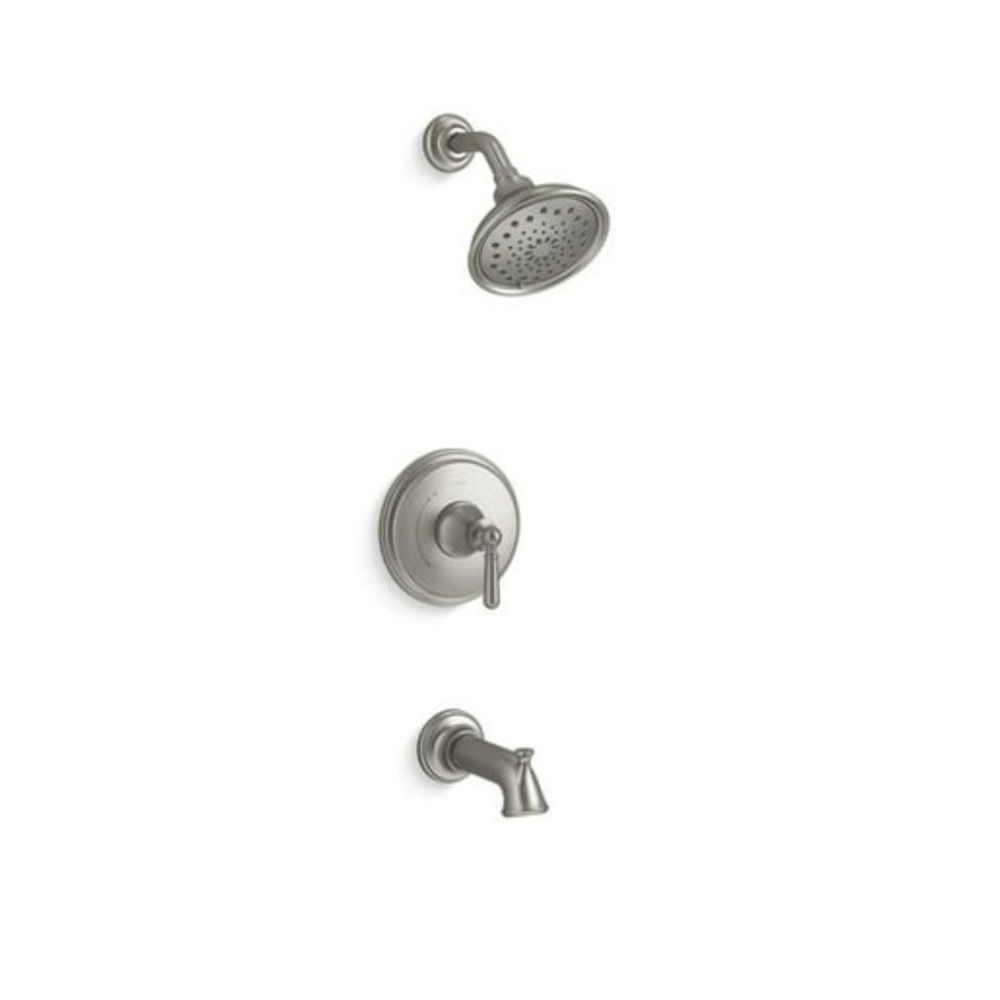 KOHLER Capilano Tub & Shower 3-Spray Faucet Brushed Nickel Valve - NEW Complete
